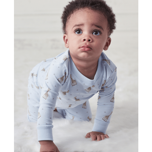 Sophie la girafe Blue Print Toddler Pajamas