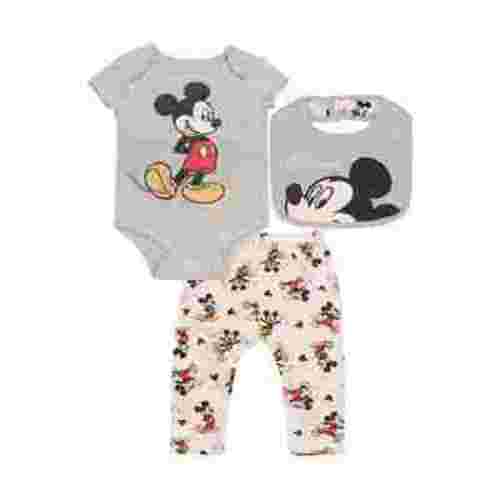 Disney Newborn Baby Boys Layette Set, 3pcs Bib Set, Sizes 0/3 Months - 3/6 Months - 6/9 Months