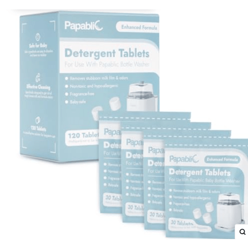 Papablic Upgraded Detergent Soap Tablets, 120 Count
