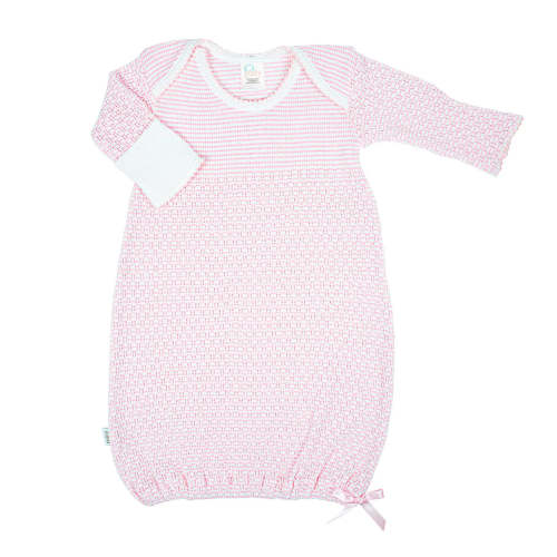 Solid Pink w/ Pink Trim Gown by Paty