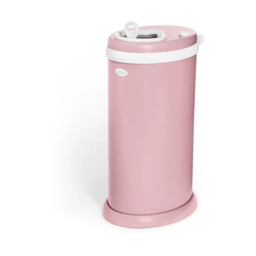 Ubbi Nappy Bin Diaper Pail - Matte Pink