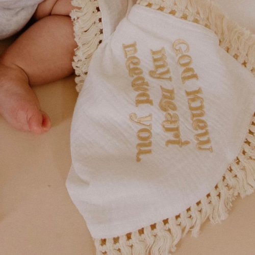 Oh How We've Prayed For You Knit Blanket – OUR HOUSE ABOVE