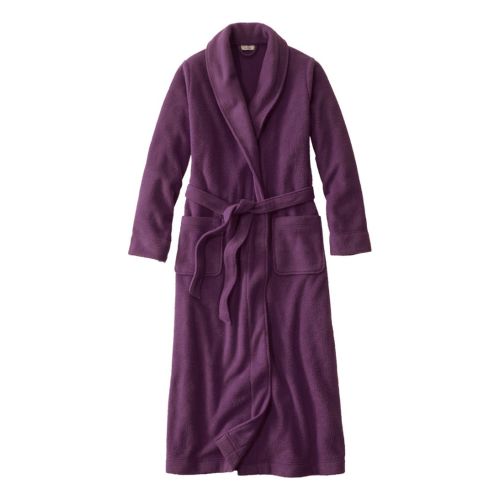 Women's Winter Fleece Robe, Wrap-Front