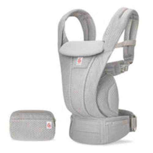Omni Deluxe Mesh Baby Carrier - Pearl Grey