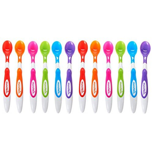 Munchkin 12 Piece Soft-Tip Infant Spoons - 12 Count