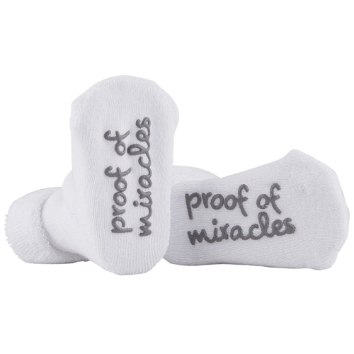 Proof of Miracles Socks (3-12 Months)