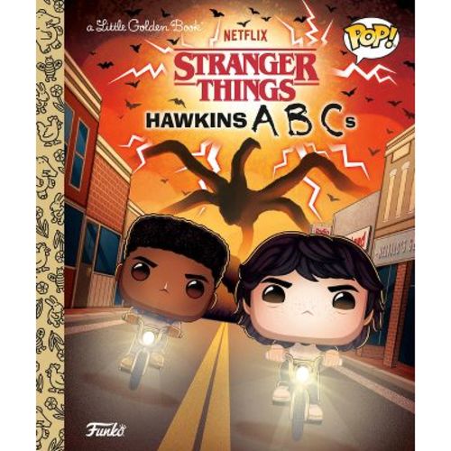 Stranger Things: Hawkins ABCs (Funko Pop!) - (Little Golden Book) by Geof Smith (Hardcover)