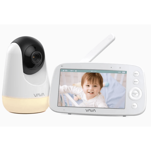 VAVA 720P 5" HD Video Baby Monitor | Night Vision, Two‑Way Talk