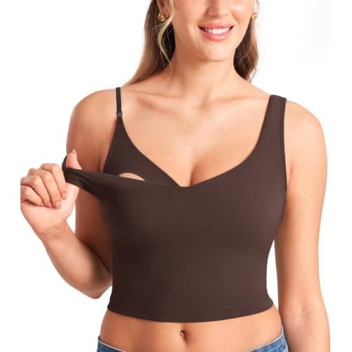 MOMANDA Longline Sports Nursing Bras