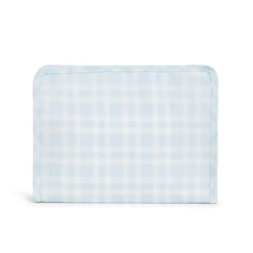 TRVL Design - Roadie Medium Zip Pouch - Pimlico Blue Plaid