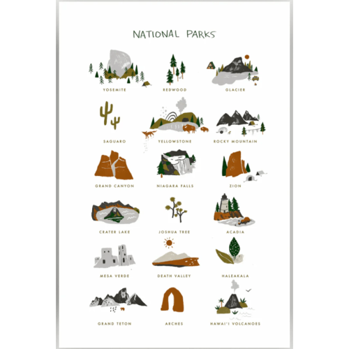 National Parks Art