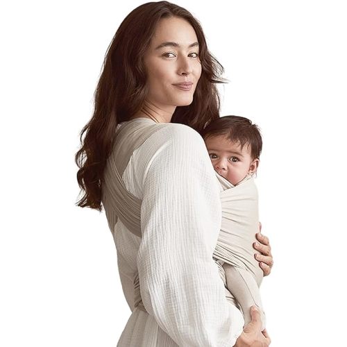 Solly Baby Wrap, Buttery-Soft Baby Carrier Newborn to Toddler 8-25 Lbs., Lightweight & Hands-Free Infant Sling Wrap, Breathable Summer Carrier, Baby Wearing & Postpartum Essential, New Mom Gift, Spelt