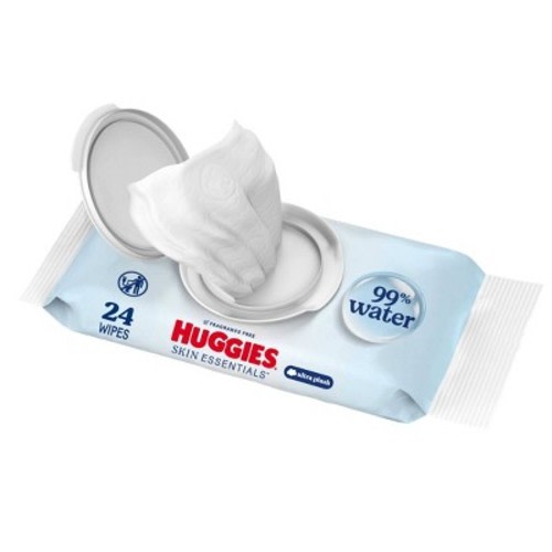 Huggies Skin Essentials Hypoallergenic Baby Wipes – 1pk - 24ct