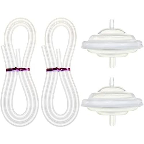 PumpMom Backflow Protector and Tubing for Spectra, Replacement Breast Pump Parts for Spectra S1 Spectra S2 Spectra 9 Plus (Not Original Spectra S2 Accessories)