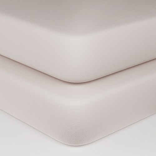 Sateen Baby Crib Sheets 2-pack | Organic Cotton Mart