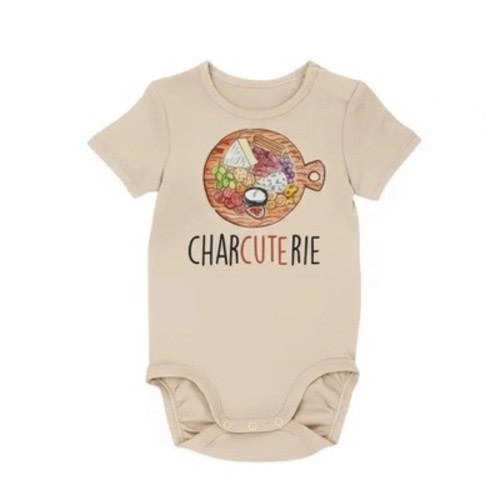 Charcuterie Cheese - Baby Boy Girl Clothes Infant Onesie® Funny Cute Newborn GS1 Multicolor 0-3M