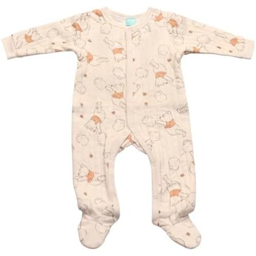 Magic Threadz Disney Clothes Baby Boys Quilted Footed Coveralls – Toy Story, Cars, Winnie the Pooh & Spiderman Infant (0/9M)