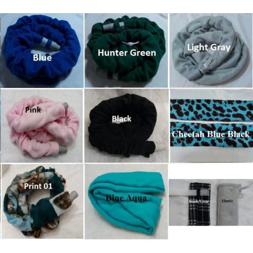 Fleece CPAP Hose Tubing Cover CHOOSE Black Green Gray Cheetah