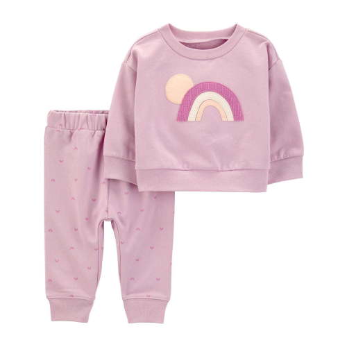 Carter's Child of Mine IG Pant Set - Purple Rainbow - Walmart.ca