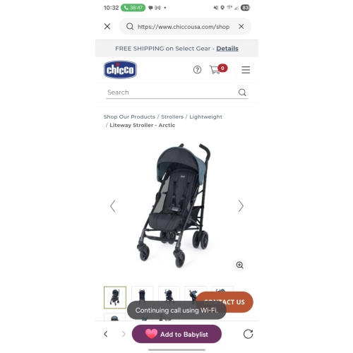 Liteway Stroller - Arctic