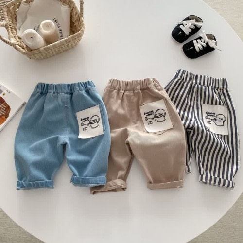 GARDENER TAPERED Baby Patch Pants