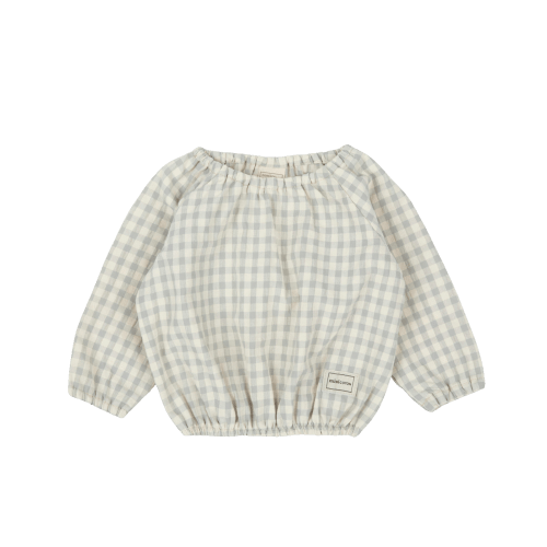 Vichy Blue Blouse