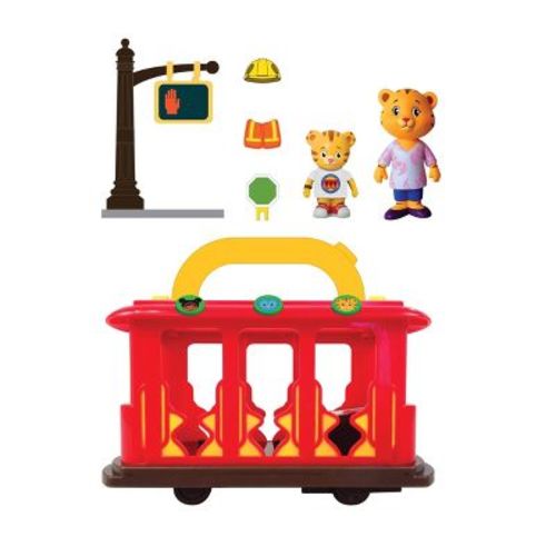 Daniel Tiger's Neighborhood Deluxe Electronic Trolley with 12 Songs & Phrases
