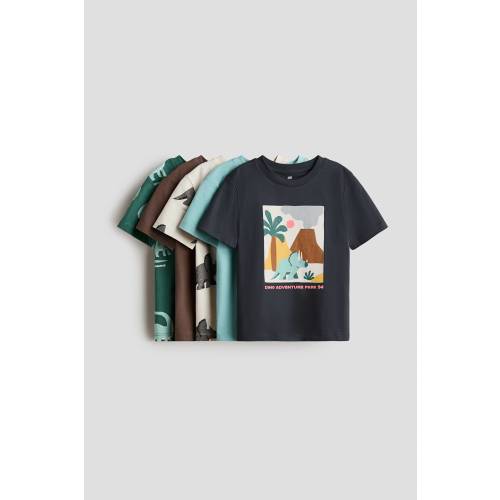 5-PACK JERSEY T-SHIRTS