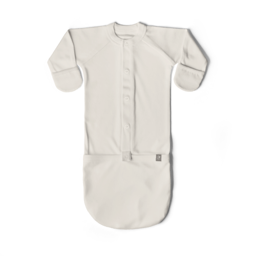 Goumikids Organic Baby Sleeper Gown - Rose – goumikids