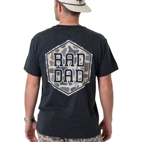 Burlebo Graphic Tee - Men's Short Sleeve Crew Neck T-Shirt for Hunting, Fishing and Everyday Outdoor Wear