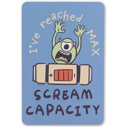 Disney Pixar Monsters, Inc. Max Scream Capacity Wood Wall Decor