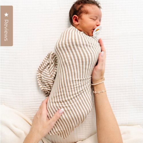 Indy Ribbed Swaddle Blanket