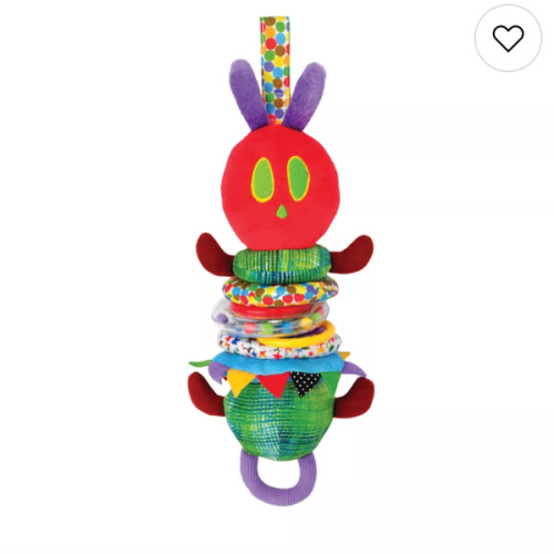 The World of Eric Carle Jiggle Caterpillar Pull Toy by Kids Preferred