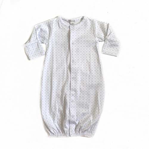 Kissy Kissy Blue Conv Dot Gown