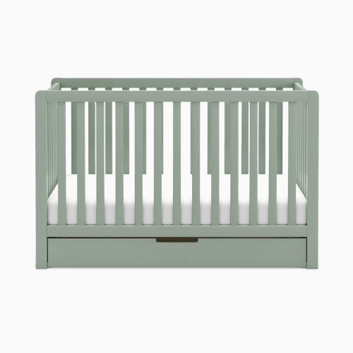 Carter's by daVinci Colby 4-in-1 Convertible Crib with Trundle Drawer - Light Sage