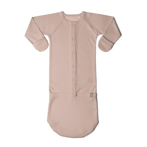 goumikids Viscose Made from Bamboo Organic Cotton Convertible Baby Gown
