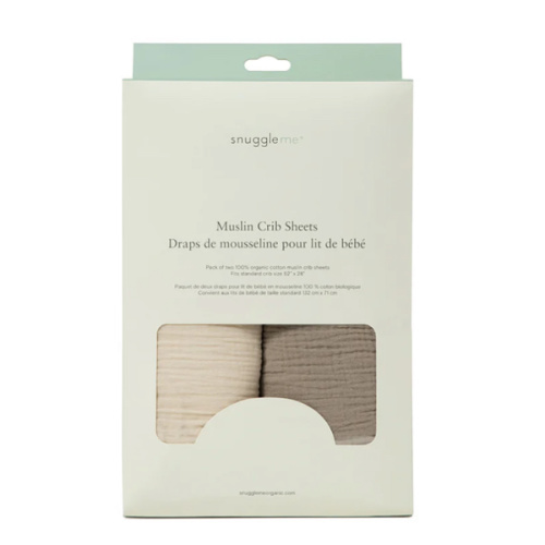 Muslin Crib Sheets | Natural + Birch