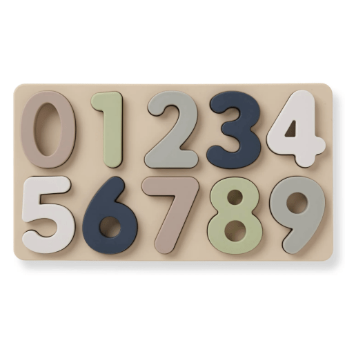 Large Soft Silicone Number Puzzle