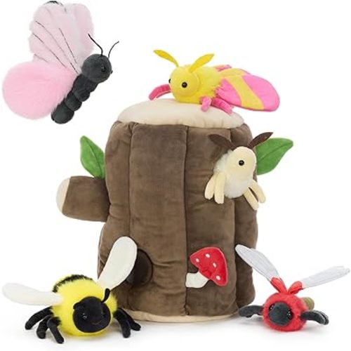 MaoGoLan Flying Insect Plush Toys Set