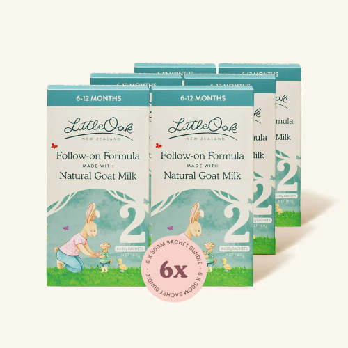 Easy Everyday Sachet Bundle – Natural Goat Milk Follow-on Formula with Olive Oil
