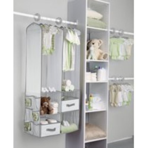 Delta Children 24-Piece Nursery Storage Set - Dove Gray