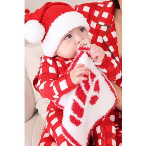CuddleLane™ Luxe Lovey | Candy Cane