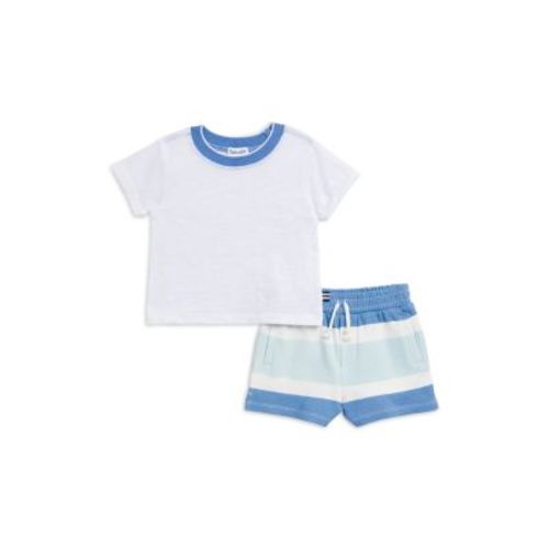 Boys' Positano Tee & Striped Shorts Set - Baby