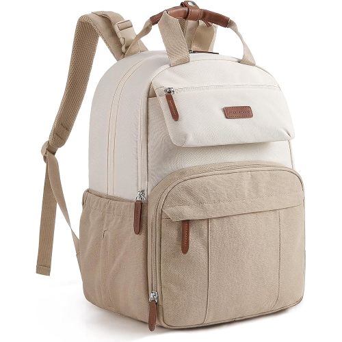 mommore Diaper Bag Backpack Travel Baby Bag with Changing Pad for Mom Dad