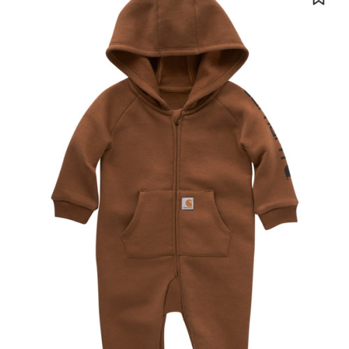 Carhartt Infant Boys' Fleece Zip Front Long Sleeve Coverall