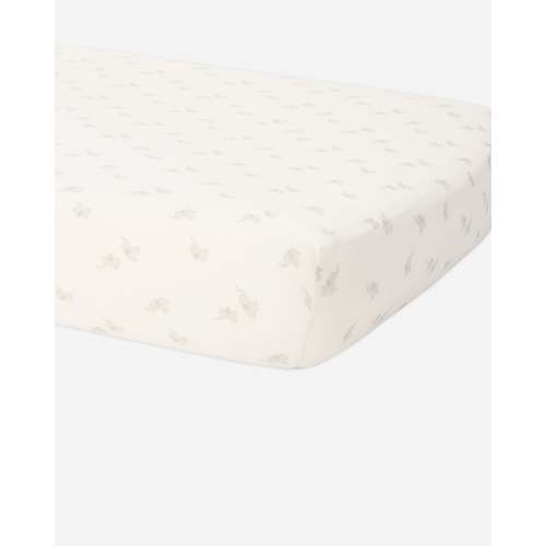 Bamboo Crib Sheet Elephants