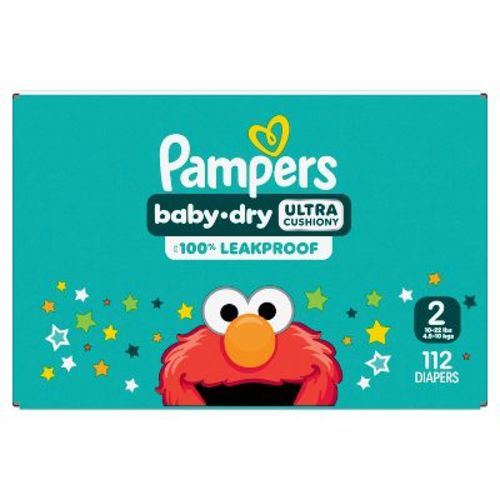 Pampers Baby Dry Diapers - (Select Size and Count)