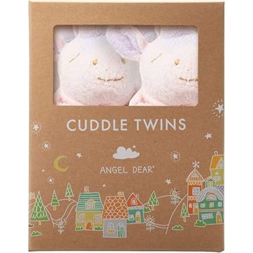 Angel Dear - Unicorn Cuddle Twins Set