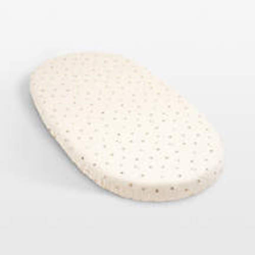 Stokke ® Sleepi ™ Flower Ecru Mini Crib Fitted Sheet