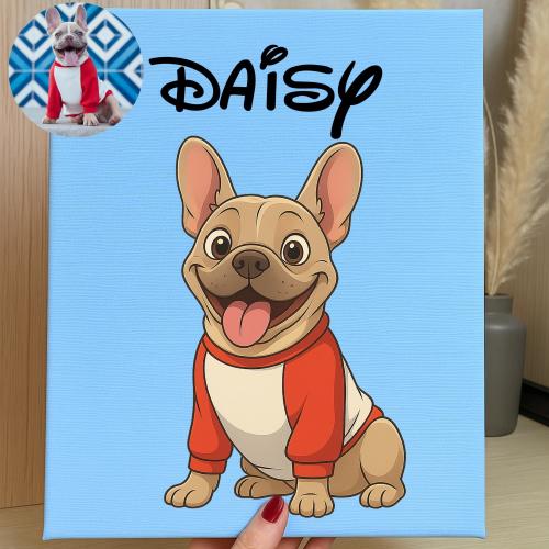 Custom Disney-Cartoon Pet Portrait | Personalized Portraits | Gifts for Birthday, Anniversary & More | Custom Pet Art | Digital and Prints